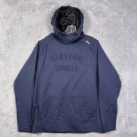 Unrl Other - UNRL Hoodie Mens L‎ Barstool Crossover II Pullover Sweatshirt Tech Scuba Hood